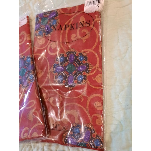 Vtg Cloth Napkins, 2 Packages of 4 Each, 8 Total NWT - Picture 4 of 4